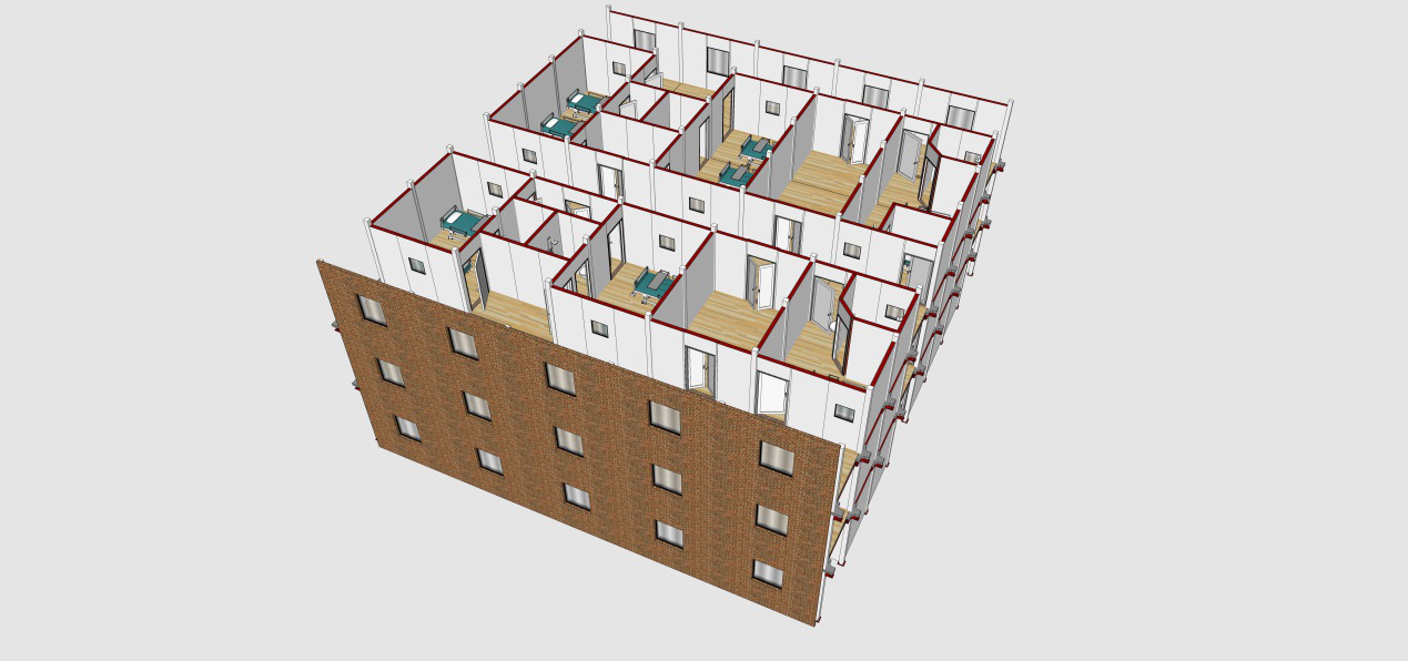 战疫情，筑堡垒 | 华体会（中国）最新研发的集术结构隔离病房成套图纸向需求客户开放