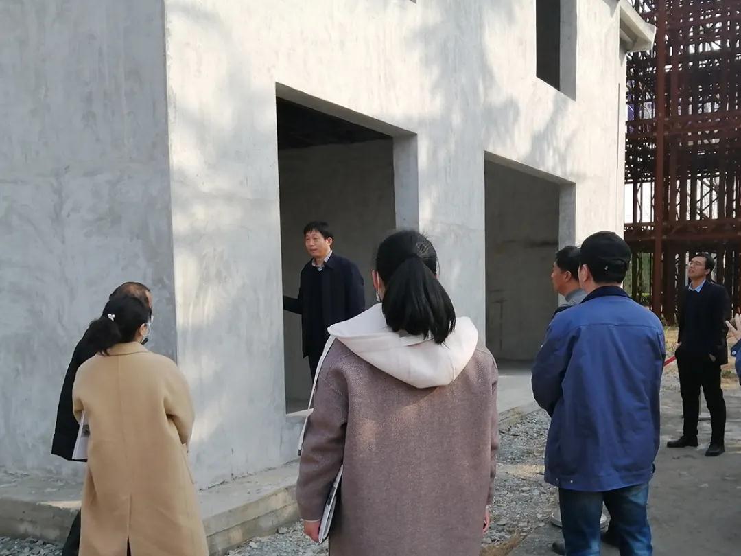 关堤乡党政班子一行考察华体会（中国）钢结构装配式农房
