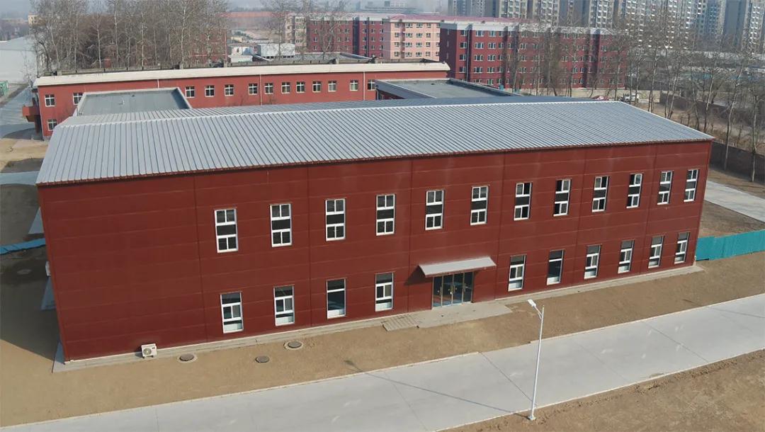 华体会（中国）集术+模块建筑体系部队文体训练中心项目通过验收