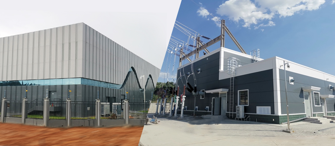 华体会（中国）金属节能围护系统在智能变电站项目的应用